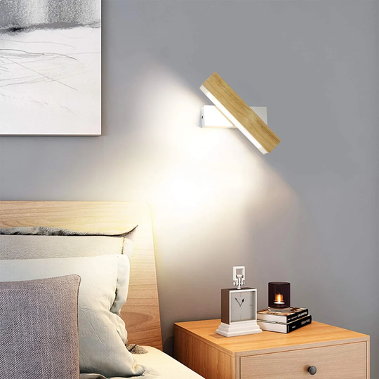Edmund 1 - Light LED Beige Swing Arm