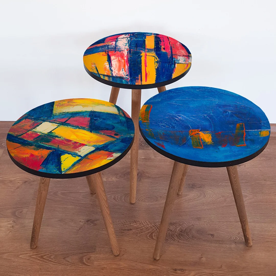 Lyn 3 Piece Nest of Tables
