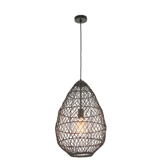 Blountville 1 - Light Teardrop Geometric Pendant