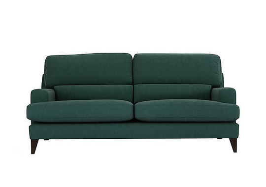 The Lounge Co. - Romilly 3 Seater Fabric Sofa - Green