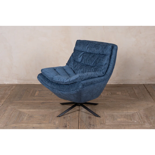 Kegan 68.5" Wide Swivel Lounge Chair