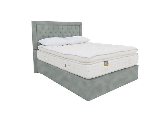 Harrison Spinks - Yorkshire 20,000 Pillow Top Divan Set - Double - Grey