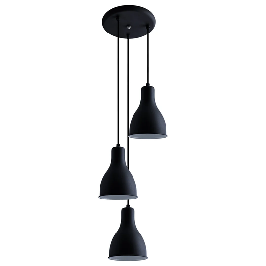 Poirier 3 - Light Cluster Bell Pendant