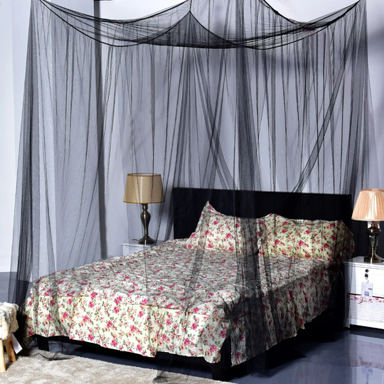 Hajek 100% Polyester Mesh Bed Capony