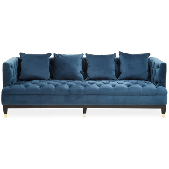 Aaleeyah 229Cm Recessed Arm Chesterfield Sofa