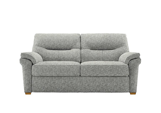 G Plan - Seattle 2.5 Seater Fabric Sofa - Grey
