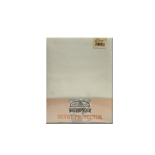 Cream Polypropylene Duvet Cover