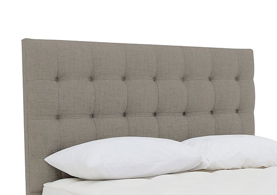 Millbrook - Stroud Floor Standing Headboard - Super King - Mink