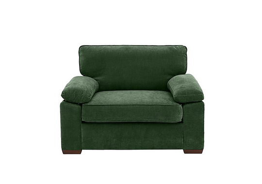 Home Fabric Snuggler Sofa Bed - Green