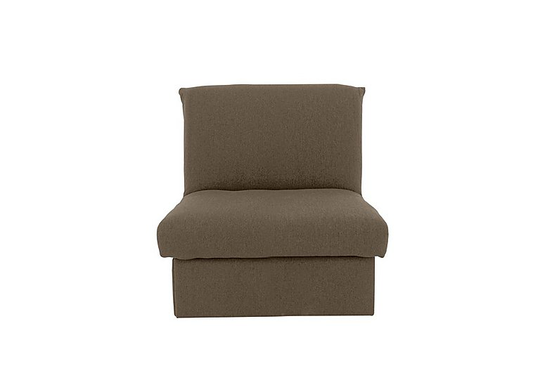Versatile Fabric Chair Bed - Mink