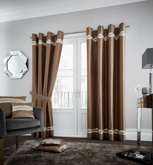 Christiana Eyelet Room Darkening Curtains