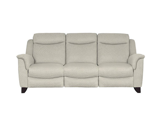 Parker Knoll - Manhattan 3 Seater Fabric Sofa - Grey