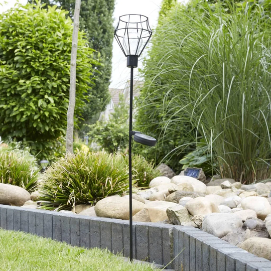 Luxform Solar LED Garden Stick Light Pentagon