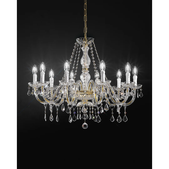 Novara 10-Light Candle Style Chandelier