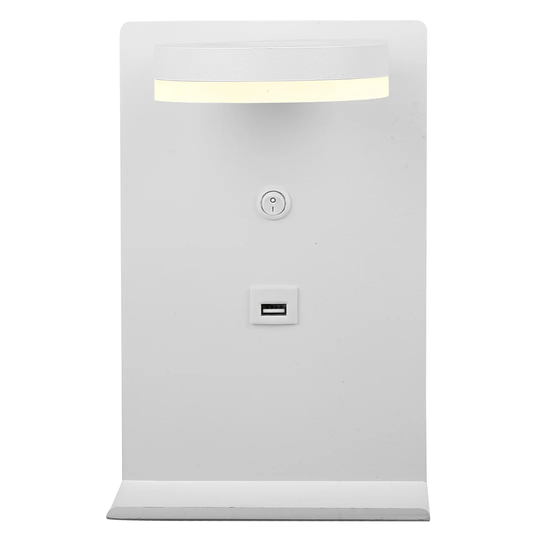 Cowyn 1 - Light LED White Flush Mount