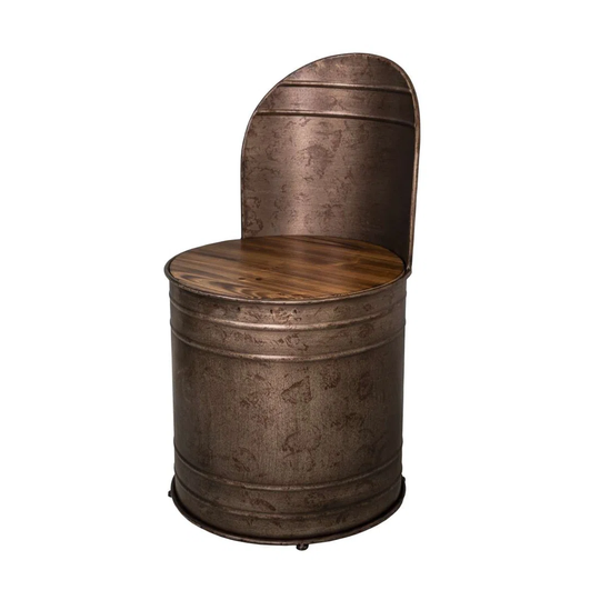Samora Cantilever Chair in Iron