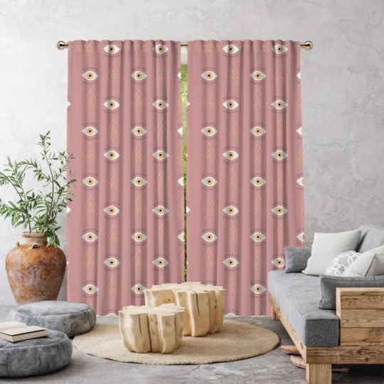 Ania Semi Sheer Curtains