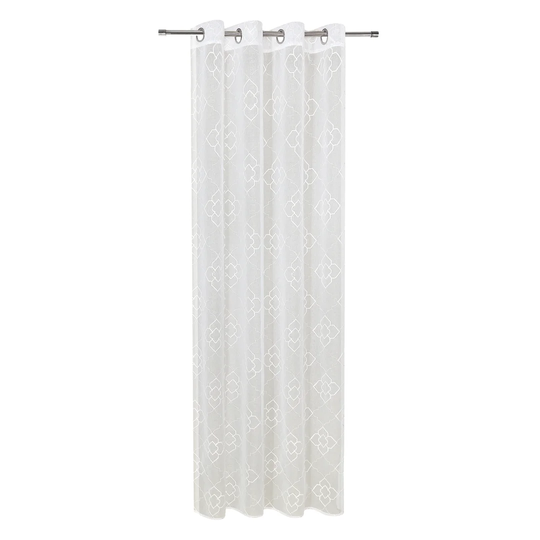 Eyelet Sheer Single Curtain