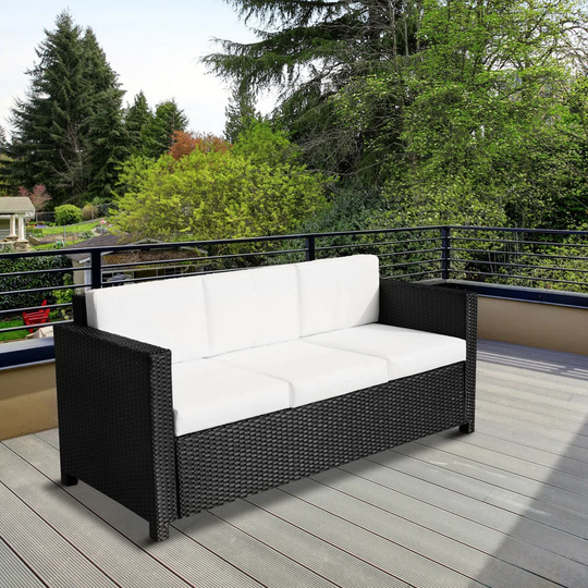 Kitts 185cm Wide Garden Sofa with Cushions