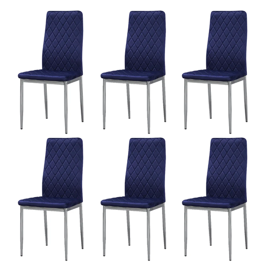 Knisely Velvet Upholstered Side Chair