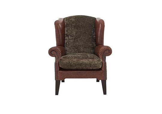 Tetrad - Northwood Wing Back Arm Chair - Brown