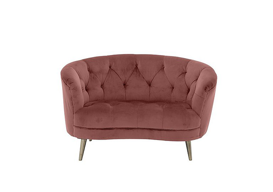 Alexander and James - Soho Fabric Snuggle Chair - Pink