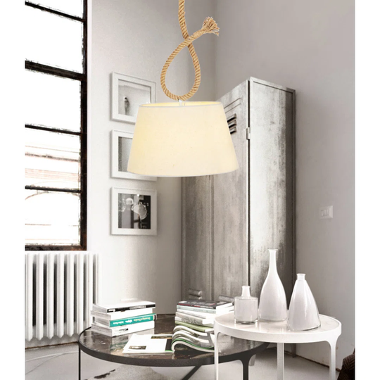 Flanders 1 Light Drum Pendant