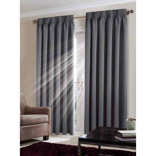 Bumbalough Pencil Pleat Room Darkening Curtains