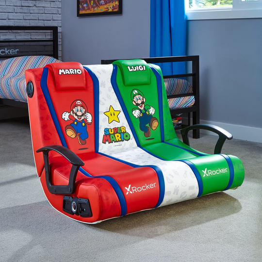 Official Super Mario Dual Vs 2.1 Floor Gaming Chair