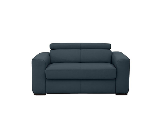Infinity Leather Chair Sofabed - Blue- World of Leather