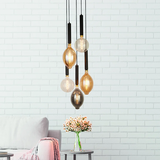 Arti 5 -Light Single Globe Pendant
