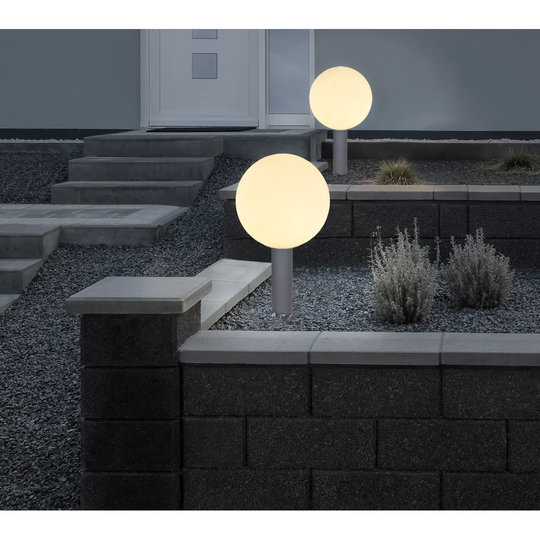 Bzhyar Anthracite Metal Pathway Light