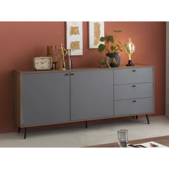 Ogden 176 Cm Wide 3 Drawer Sideboard