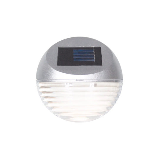 Stainless Steel Low Voltage Solar Powered Integrated LED Deck, Step And Rail Lights