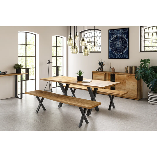Rectangular 200Cm L x 85Cm W Dining Table