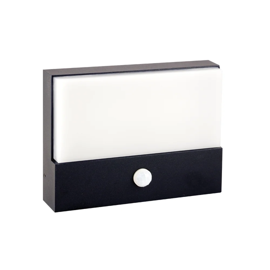 Yarger LED Outdoor Bulkhead Light with Motion Sensor