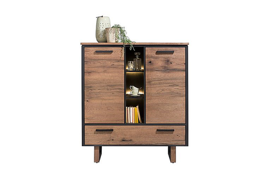Habufa - Austin 2 Door 1 Drawer Highboard