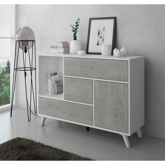 Salter 120Cm Wide 3 Drawer Sideboard