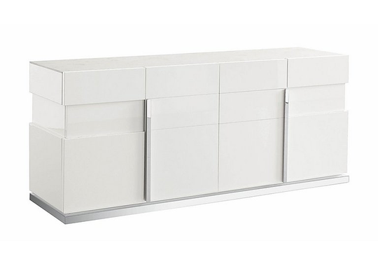 ALF - Fascino 4 Door Sideboard - White