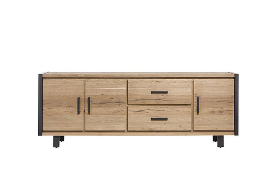 Detroit 3 Door 2 Drawer Sideboard - Brown