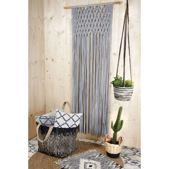 Emperador Semi Sheer Door Curtain