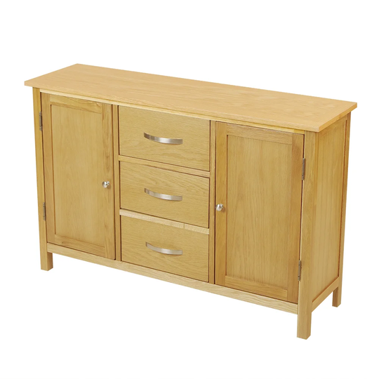116 Cm Wide 3 Drawer Sideboard