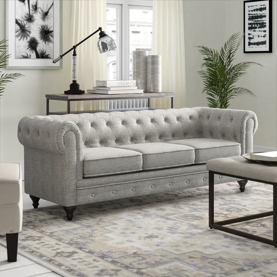 Castalia 3 Seater Chesterfield Sofa