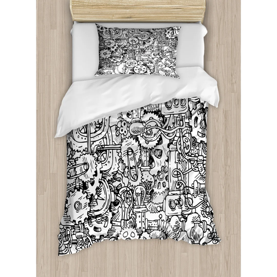 Nehemiah 260 TC Duvet Cover Set
