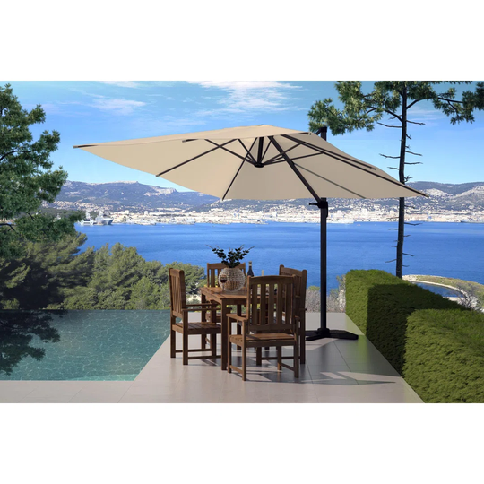 Aanyla 3m Square Cantilever Parasol