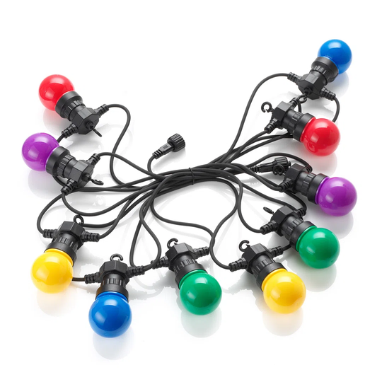Aillene 5M LED 10 - Bulb Standard String Light Extension Pack (End to End Connectable)