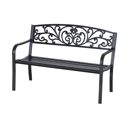 Aalena Steel Park Bench