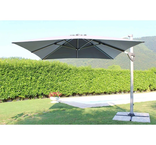 Angiolo 3m Square Cantilever Parasol