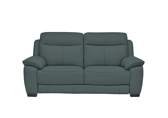 Starlight Express 2 Seater Leather Recliner Sofa - Green- World of Leather