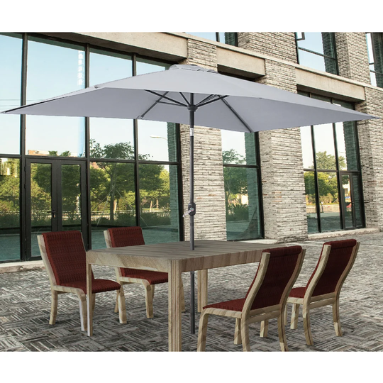 Randle 3m x 2 m Rectangular Traditional Parasol